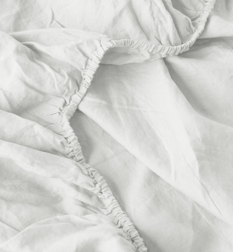 Fitted Sheet - White