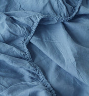 Fitted Sheet - Blue Fog