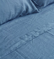 Sheet & Quilt Bundle Set - Blue Fog