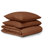 Quilt Cover Set - Coffee