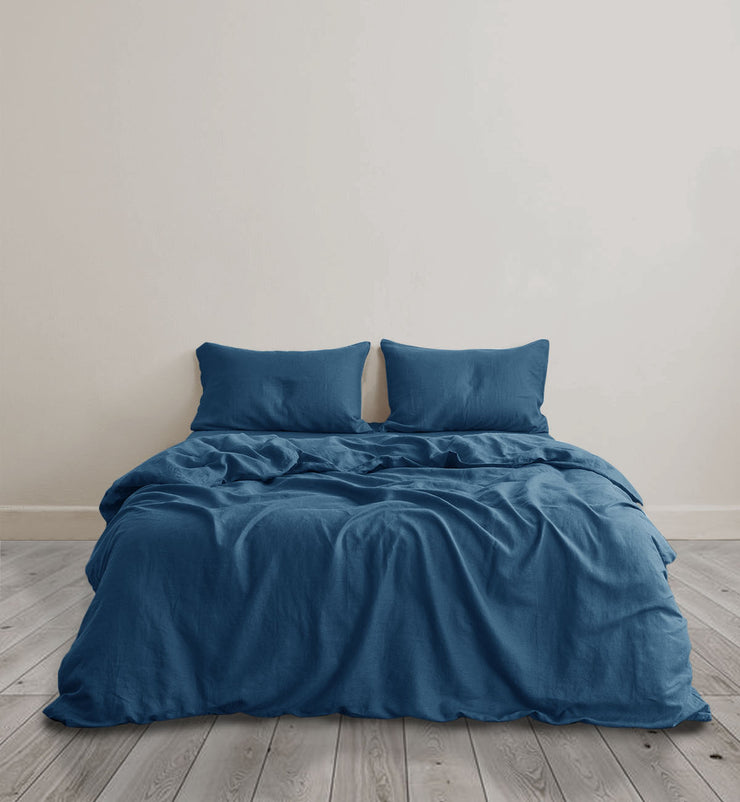 Quilt Cover Set - Denim