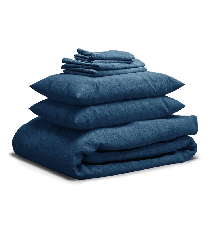 Sheet & Quilt Bundle Set - Denim