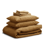 Sheet & Quilt Bundle Set - Sand