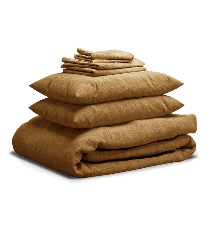 Sheet & Quilt Bundle Set - Sand