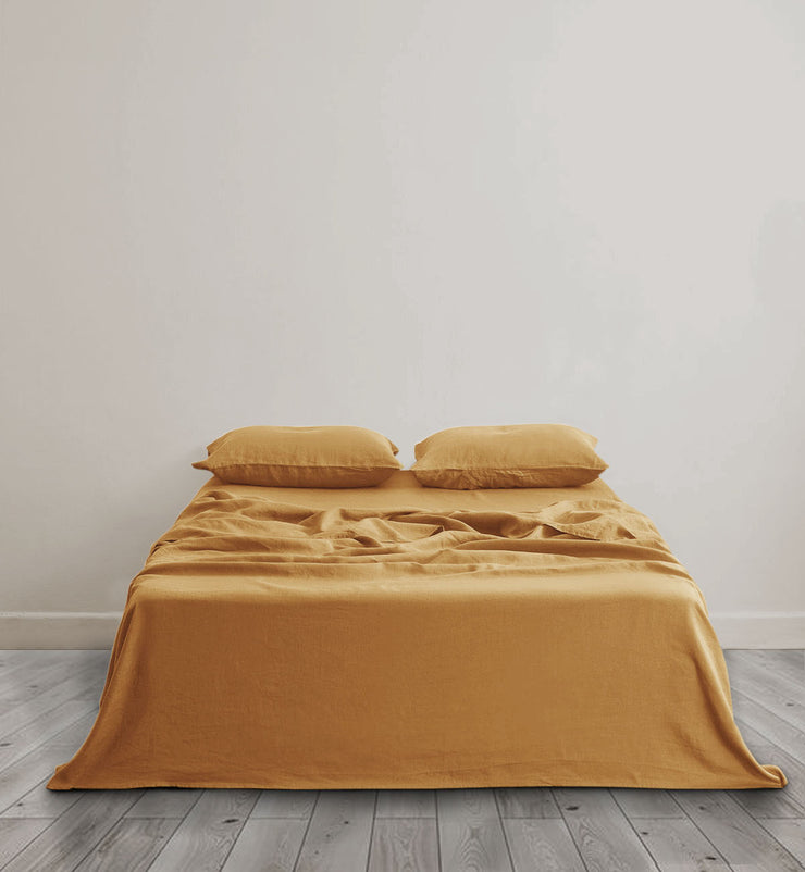 Sheet & Quilt Bundle Set - Sand