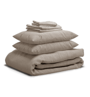 Sheet & Quilt Bundle Set - Natural