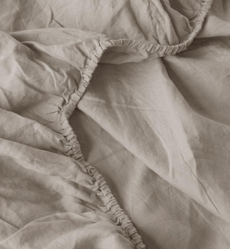 Fitted Sheet - Natural