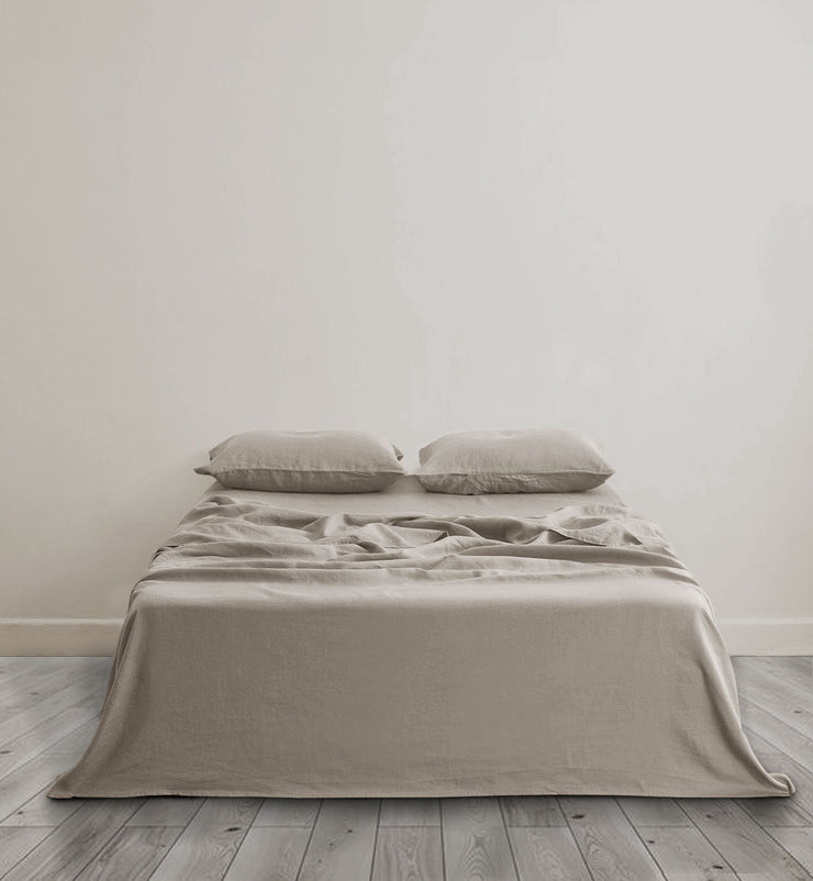 Sheet & Quilt Bundle Set - Natural