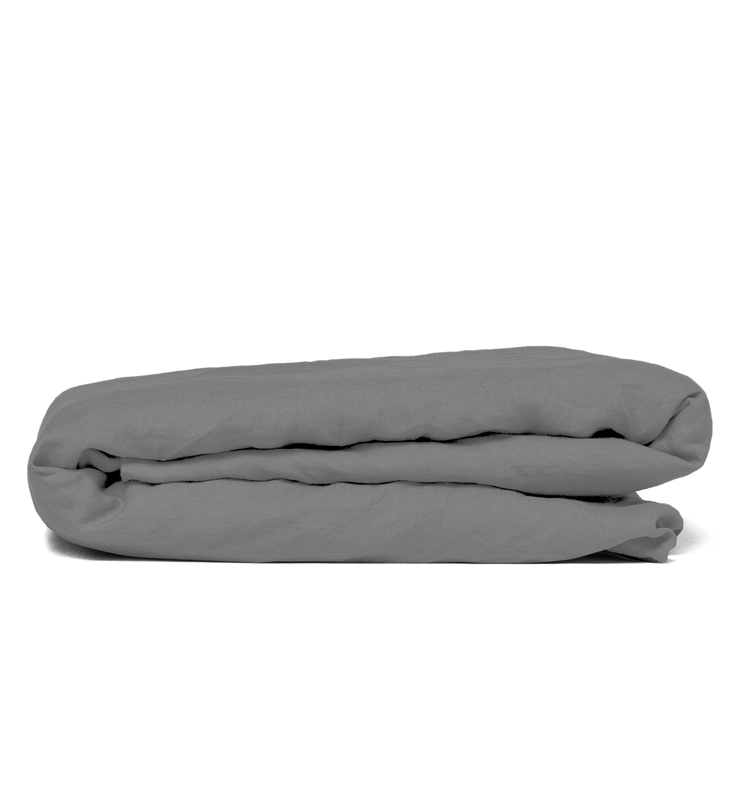 Fitted Sheet - Soft Grey