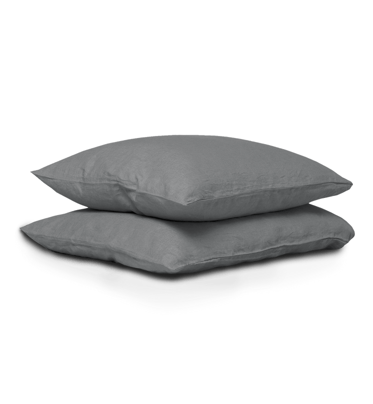 Pillowcase Set - Soft Grey
