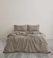 Quilt Cover Set - Khaki