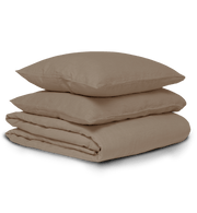 Quilt Cover Set - Mocha