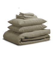 Sheet & Quilt Bundle Set - Oatmeal