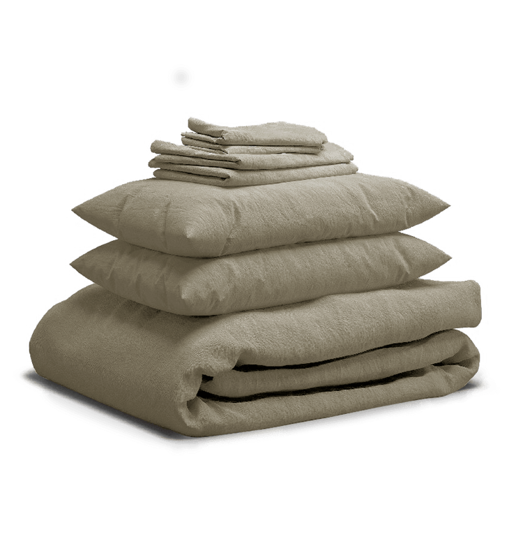 Sheet & Quilt Bundle Set - Oatmeal