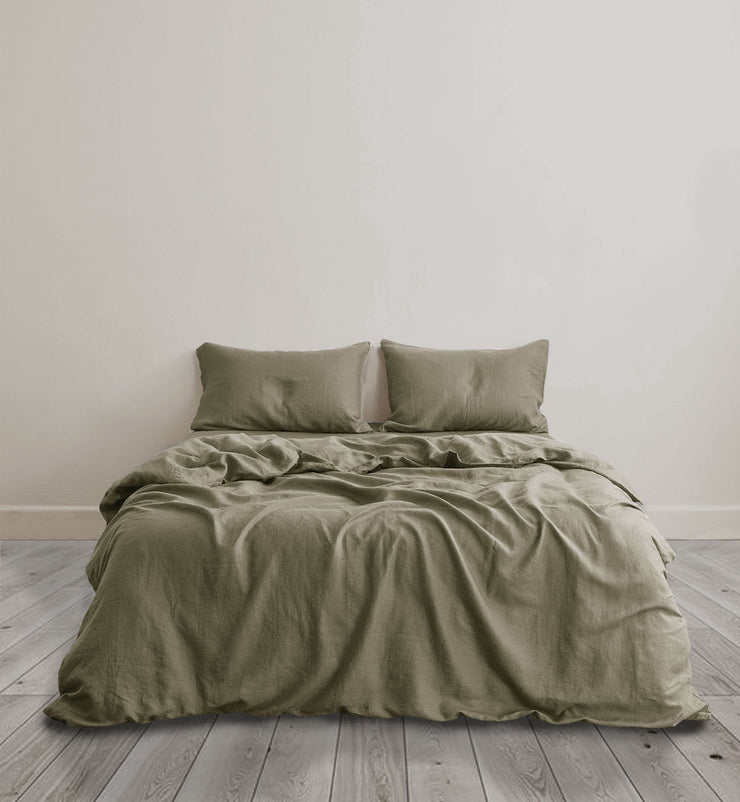 Sheet & Quilt Bundle Set - Oatmeal