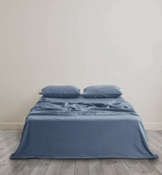 Sheet & Quilt Bundle Set - Marine Blue