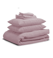 Sheet & Quilt Bundle Set - Blush