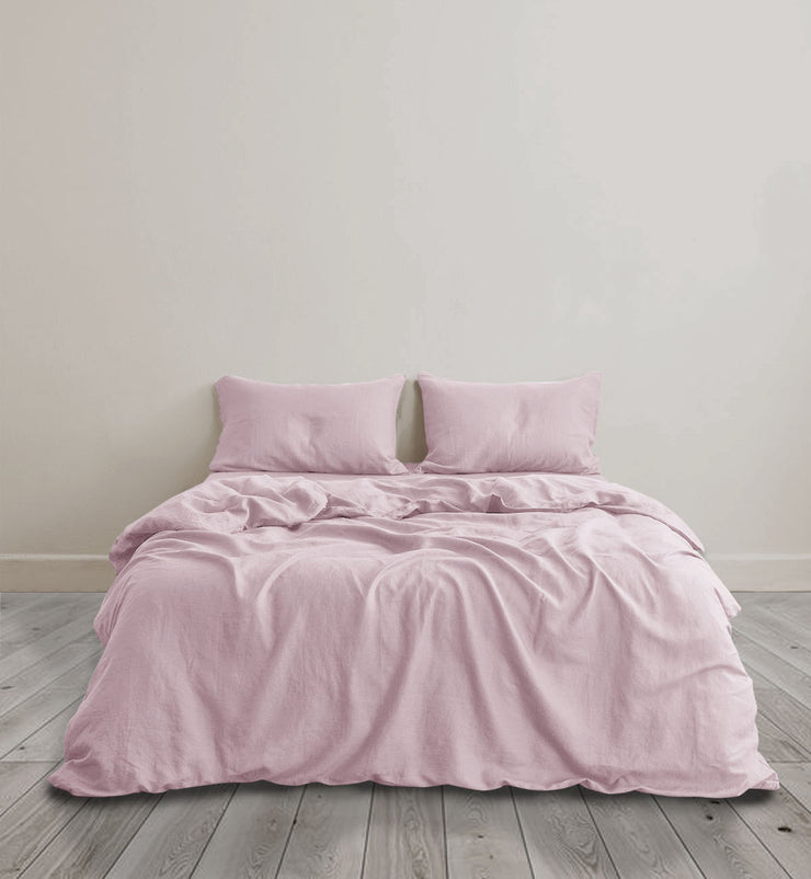 Sheet & Quilt Bundle Set - Blush