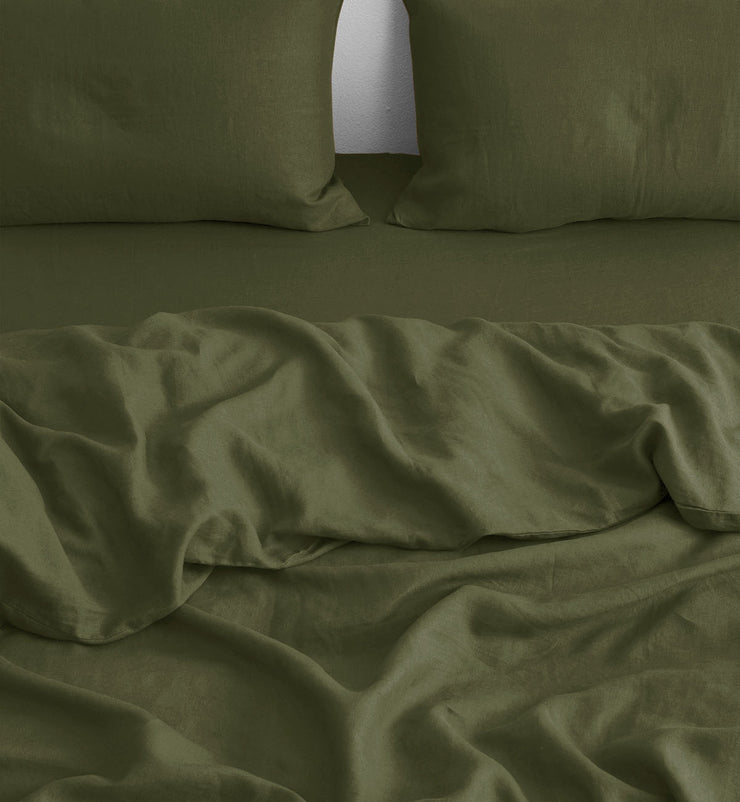 Pillowcase Set - Olive