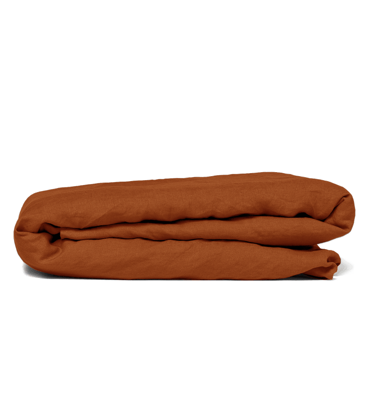 Fitted Sheet - Rust