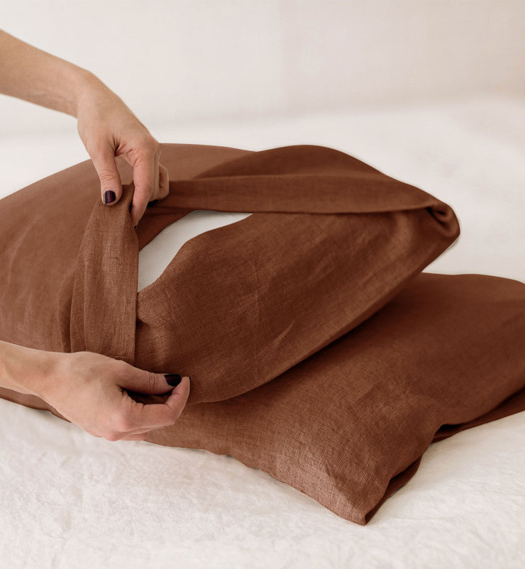 Pillowcase Set - Coffee