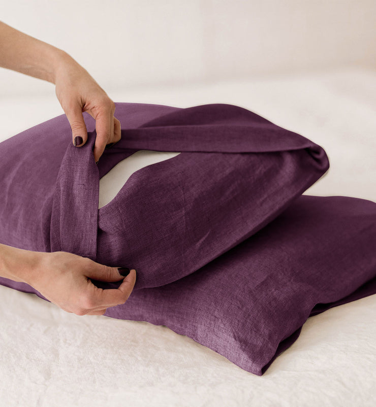 Pillowcase Set - Plum