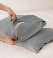 Pillowcase Set - Soft Grey