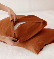 Pillowcase Set - Rust