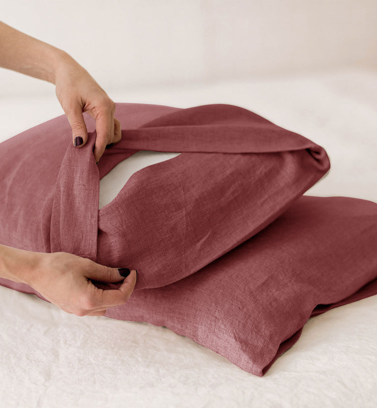 Pillowcase Set - Wine