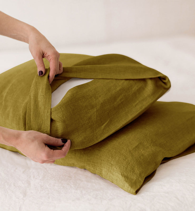 Pillowcase Set - Mustard