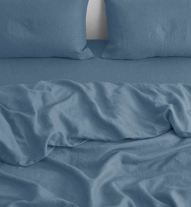 Flat Sheet - Blue Fog