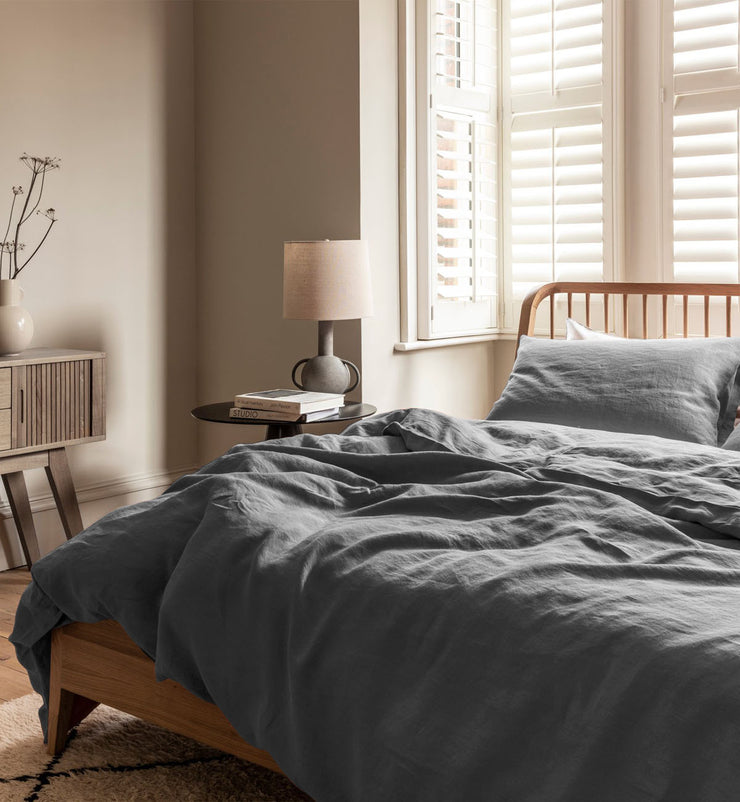 Quilt Cover Set - Warm Grey