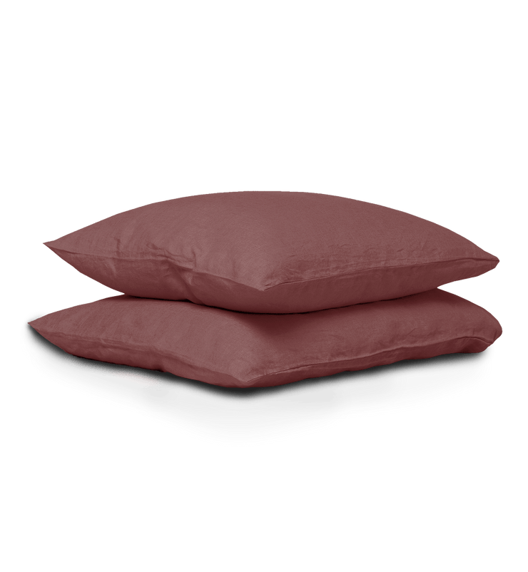Pillowcase Set - Wine