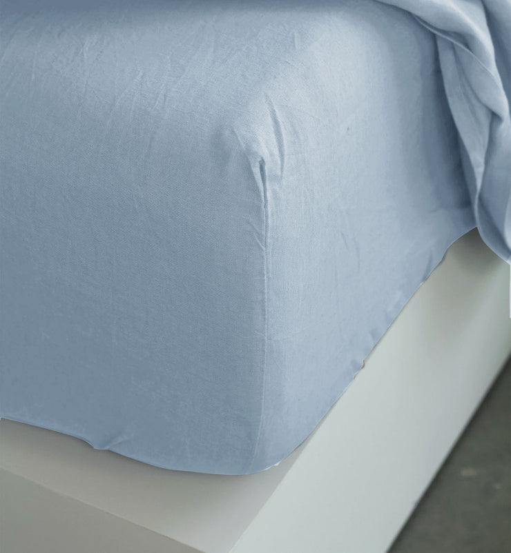 Fitted Sheet - Sky Blue