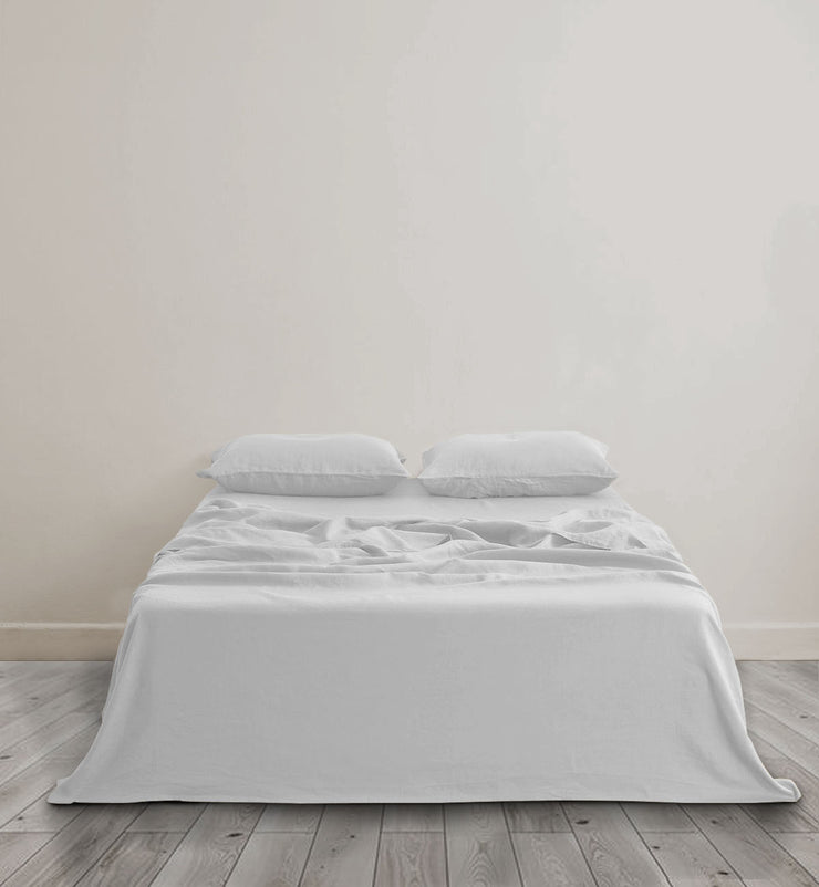Sheet & Quilt Bundle Set - White
