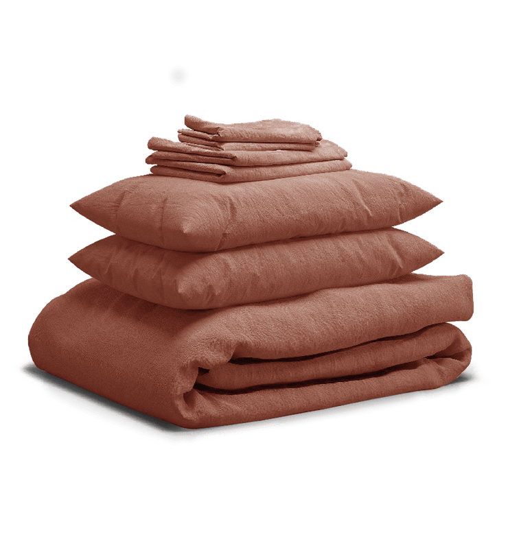 Sheet & Quilt Bundle Set - Fawn