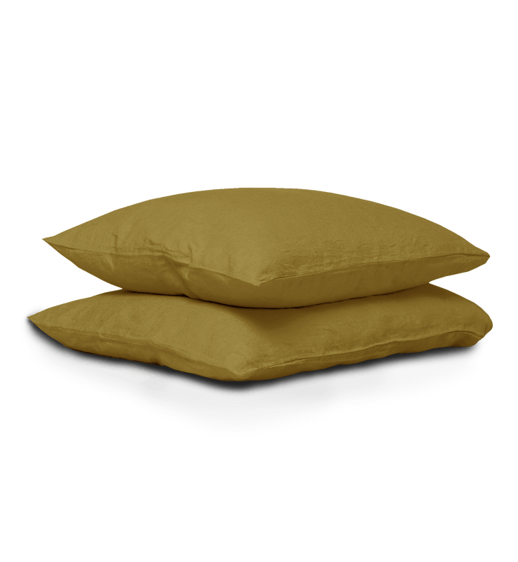 Pillowcase Set - Mustard