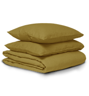 Quilt Cover Set - Mustard